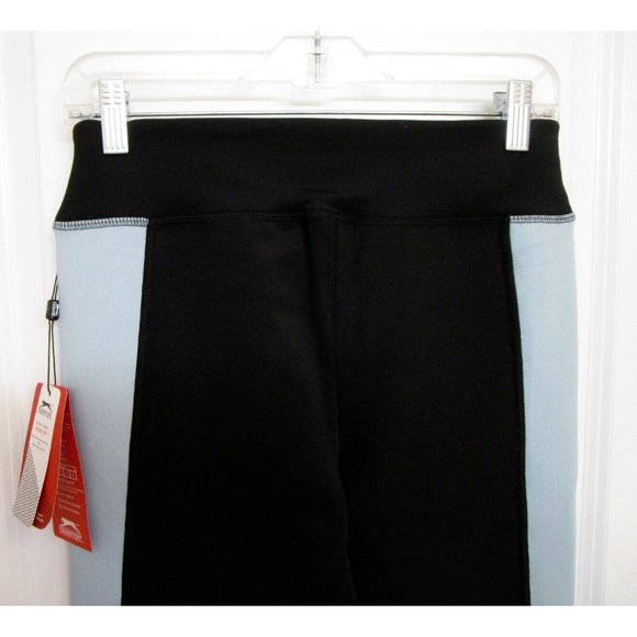 Slazenger Ladies' Sports Performance Full Leggings - NWT Light Blue - LARGE - Picture 5 of 11